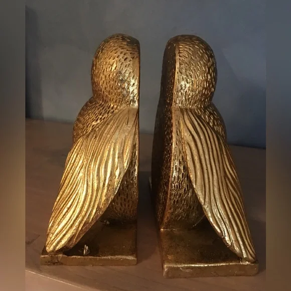 Gold Bee Bookends - Picture 2 of 4